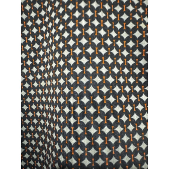 Turtleson‎ Men's Golf Polo Shirt Princeton University Orange Blue Diamonds 2XL - Picture 3 of 10